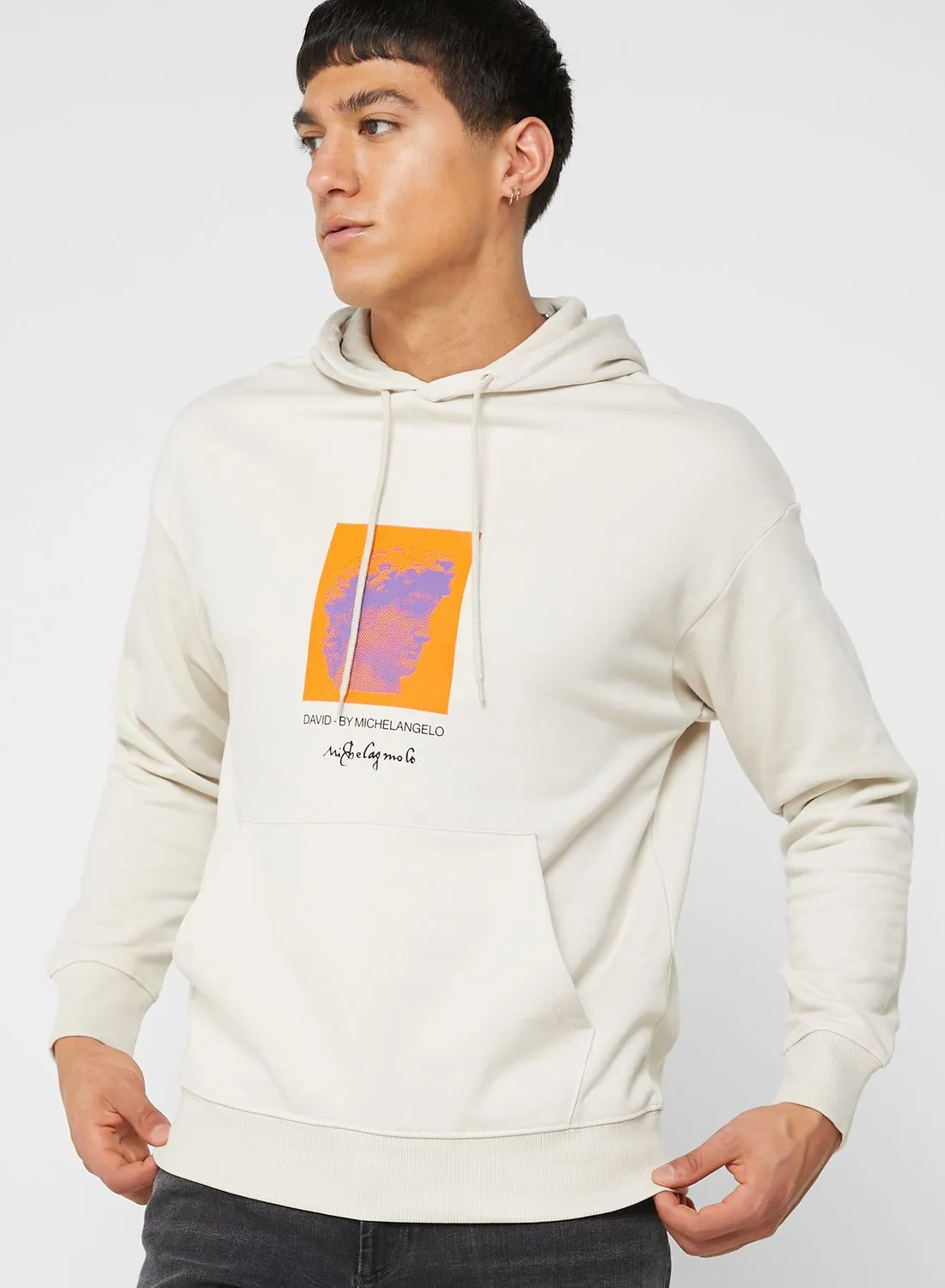 JACK & JONES Graphic Printed Hoodie