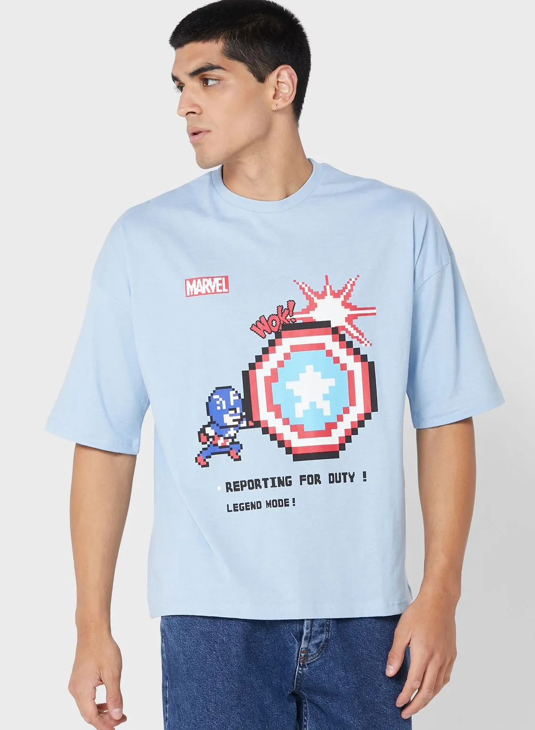 MARVEL Captain America Oversize T-Shirt