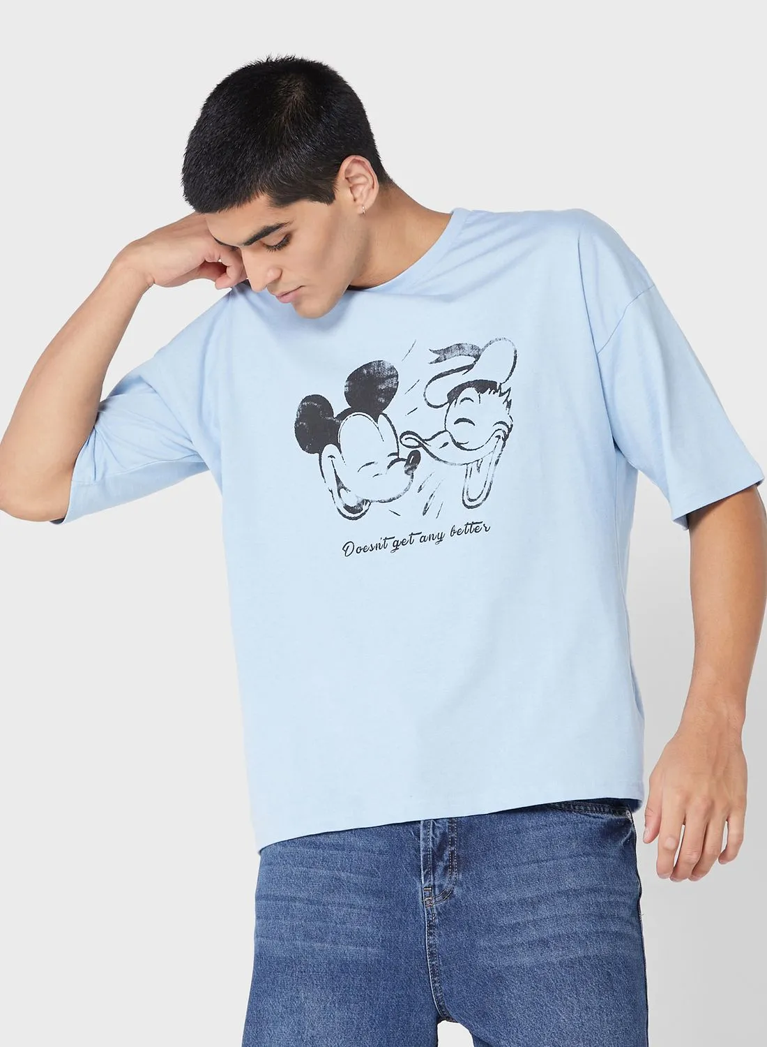 Disney Mickey & Donald Oversized T-Shirt