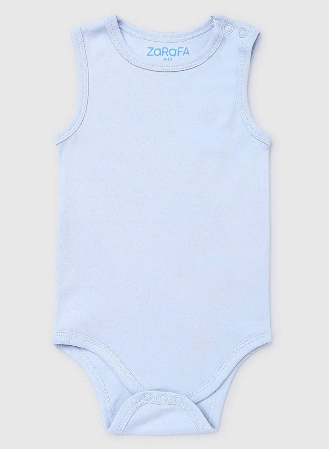 Zarafa 2 Pack Of Plain Casual Onesies Aqua Blue