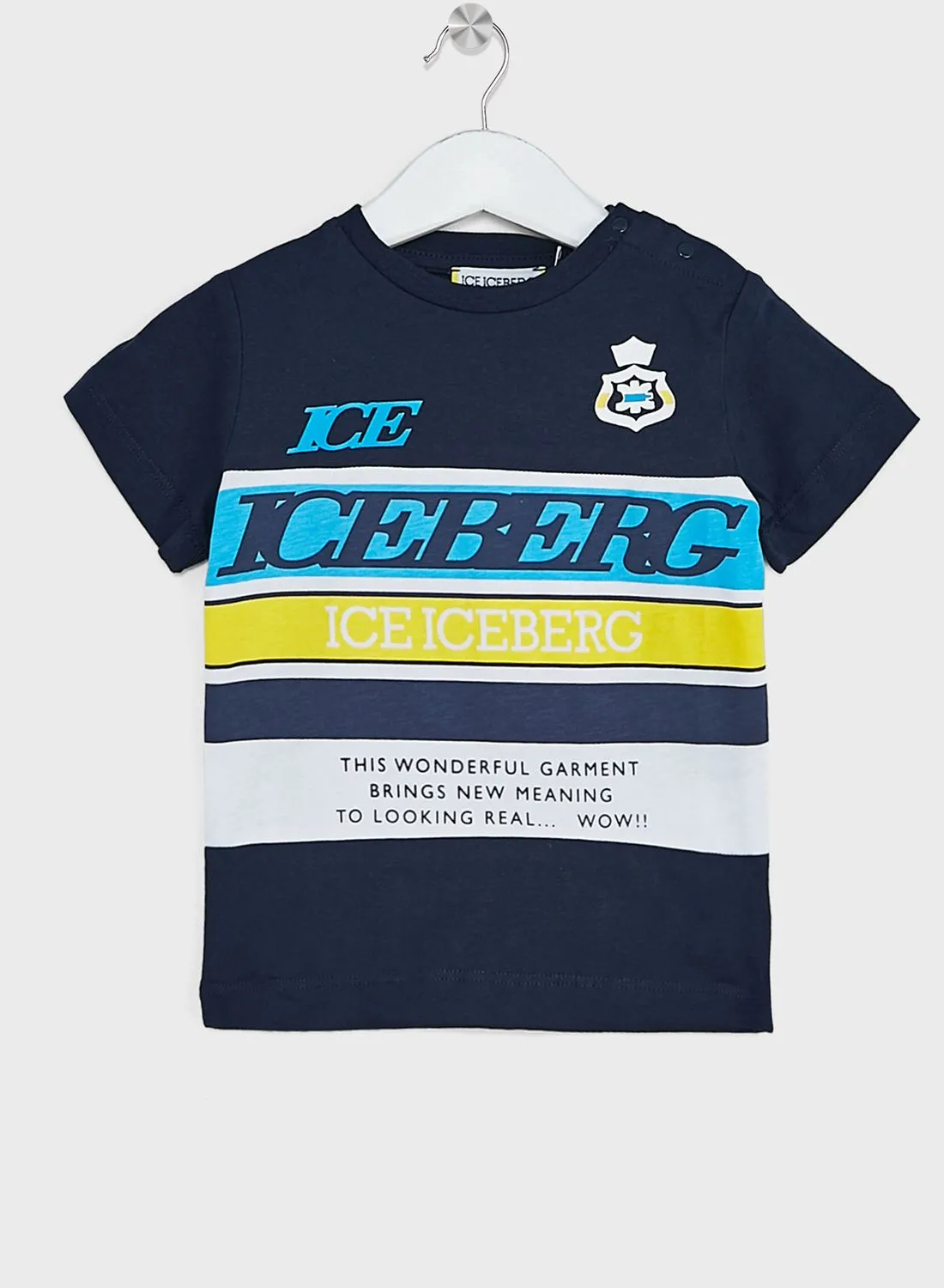 تي شيرت بشعار Ice Iceberg للأطفال