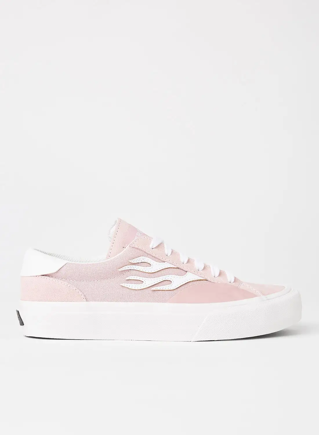 Straye Unisex Flame Print Sneakers Pink