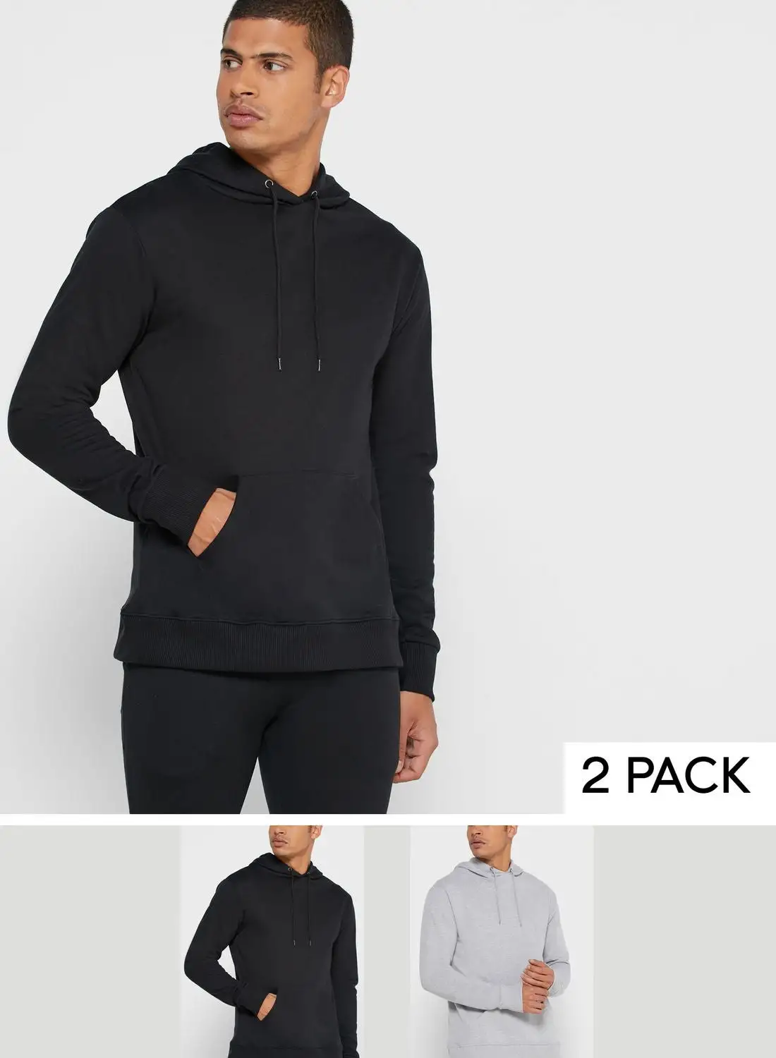 Seventy Five Basics 2 Pack Essential Hoodies