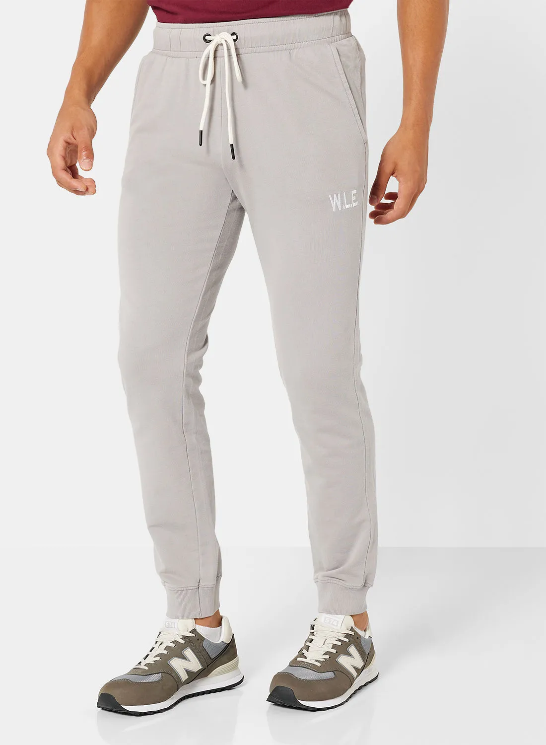 Sivvi x D'Atelier Eco-Friendly Essential Sweatpants Light Grey