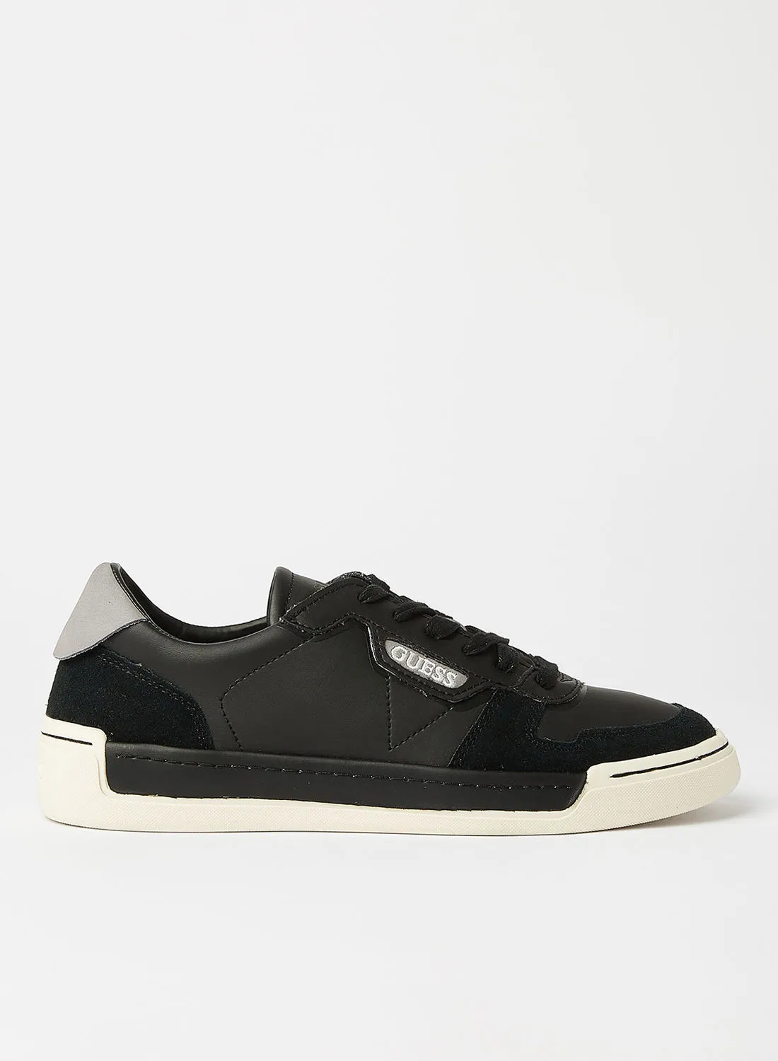 GUESS Strave Leather Sneakers Black