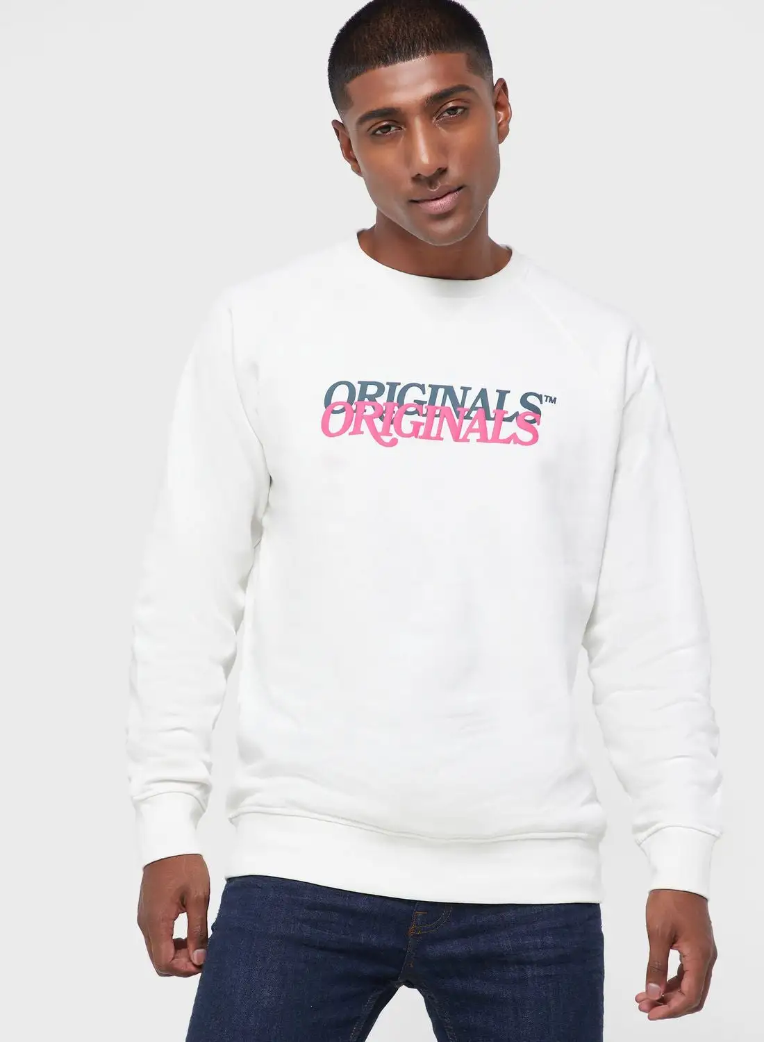 JACK & JONES Slogan Sweatshirt