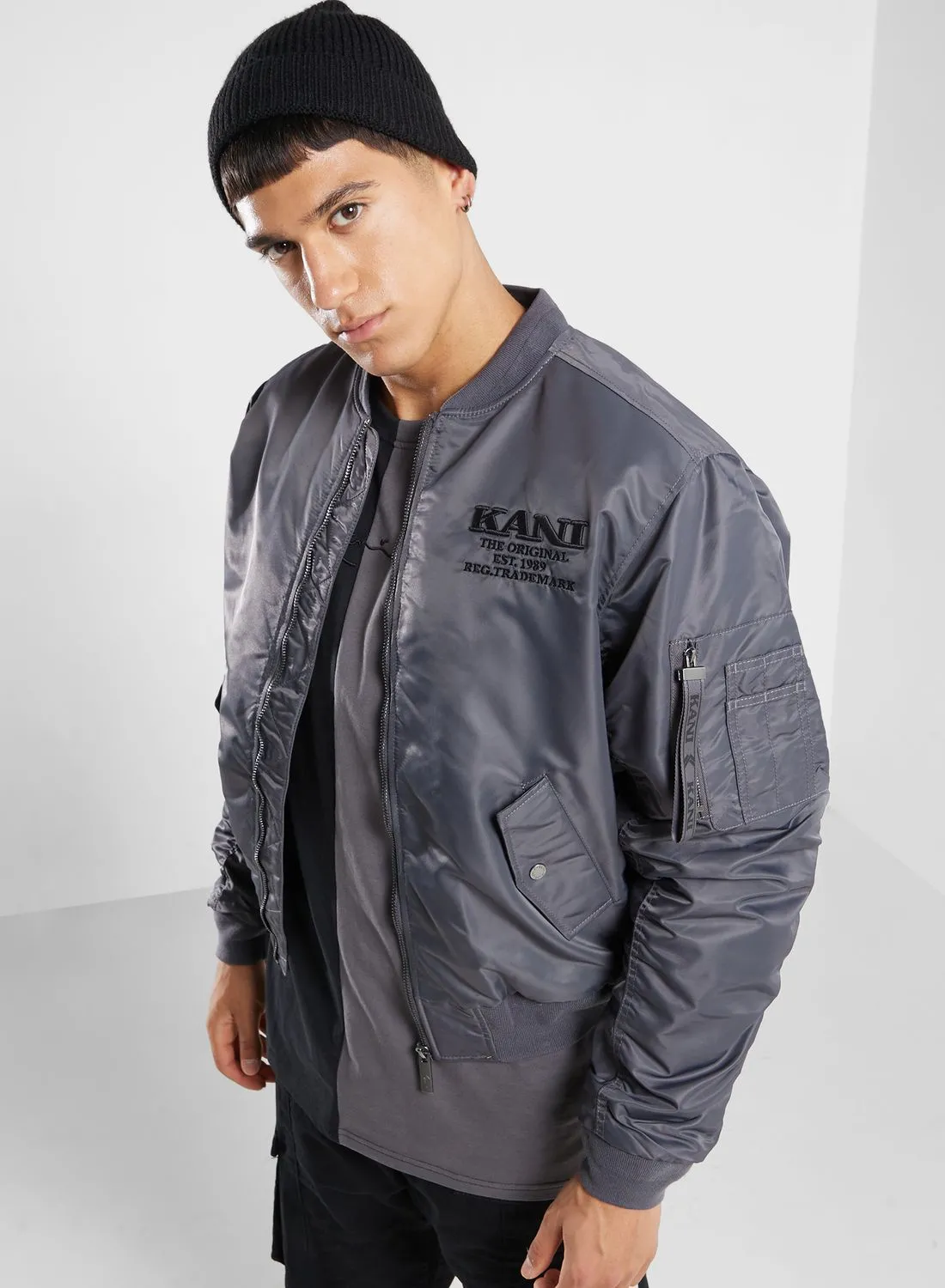 Karl Kani Retro Logo Bomber Jacket