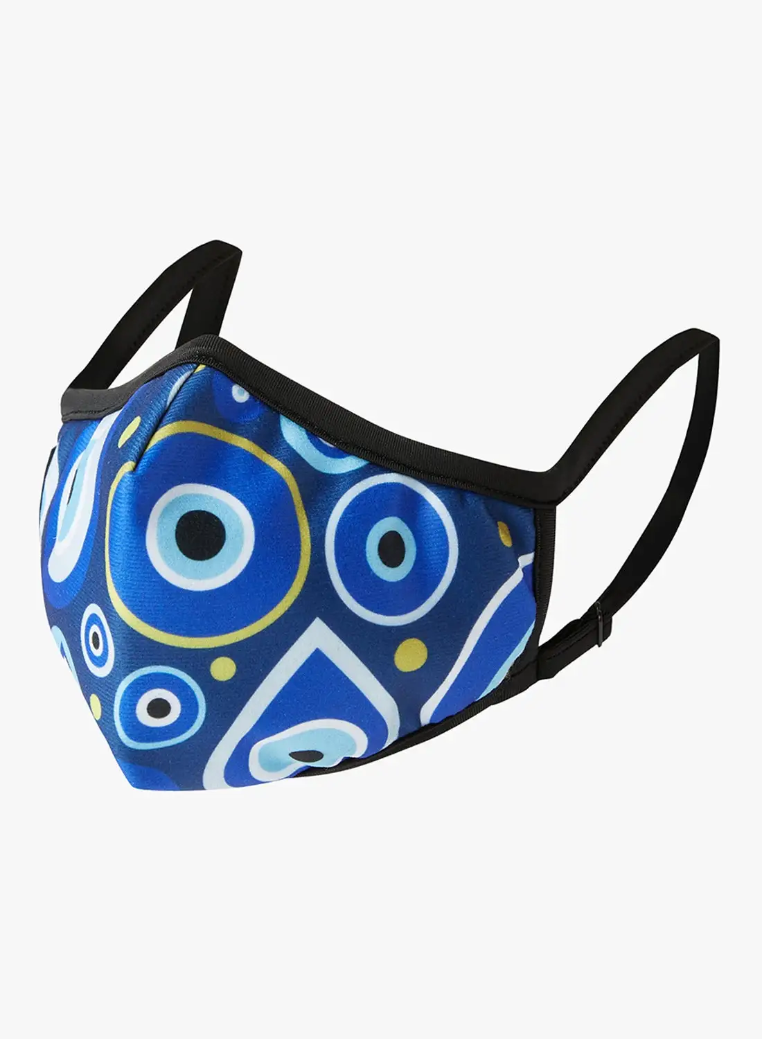 Nomad Mask Unisex Evil Eye Print Face Mask Blue