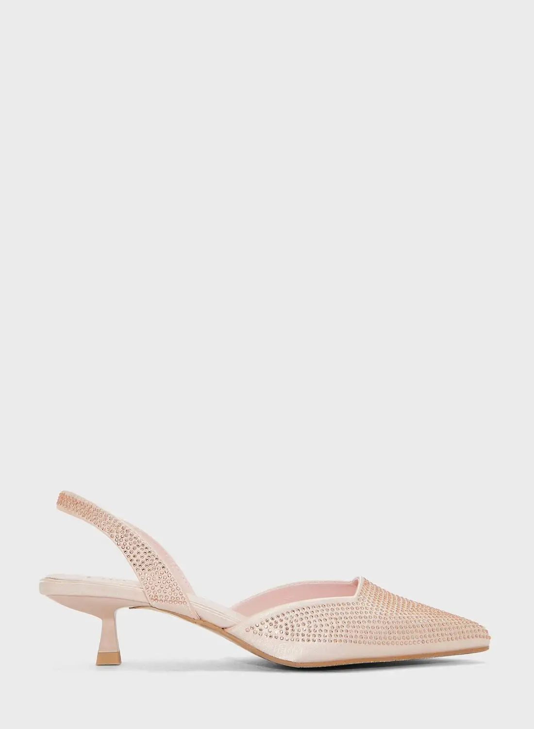 Ella Limited Edition Diamante Pointed Slingback Pump