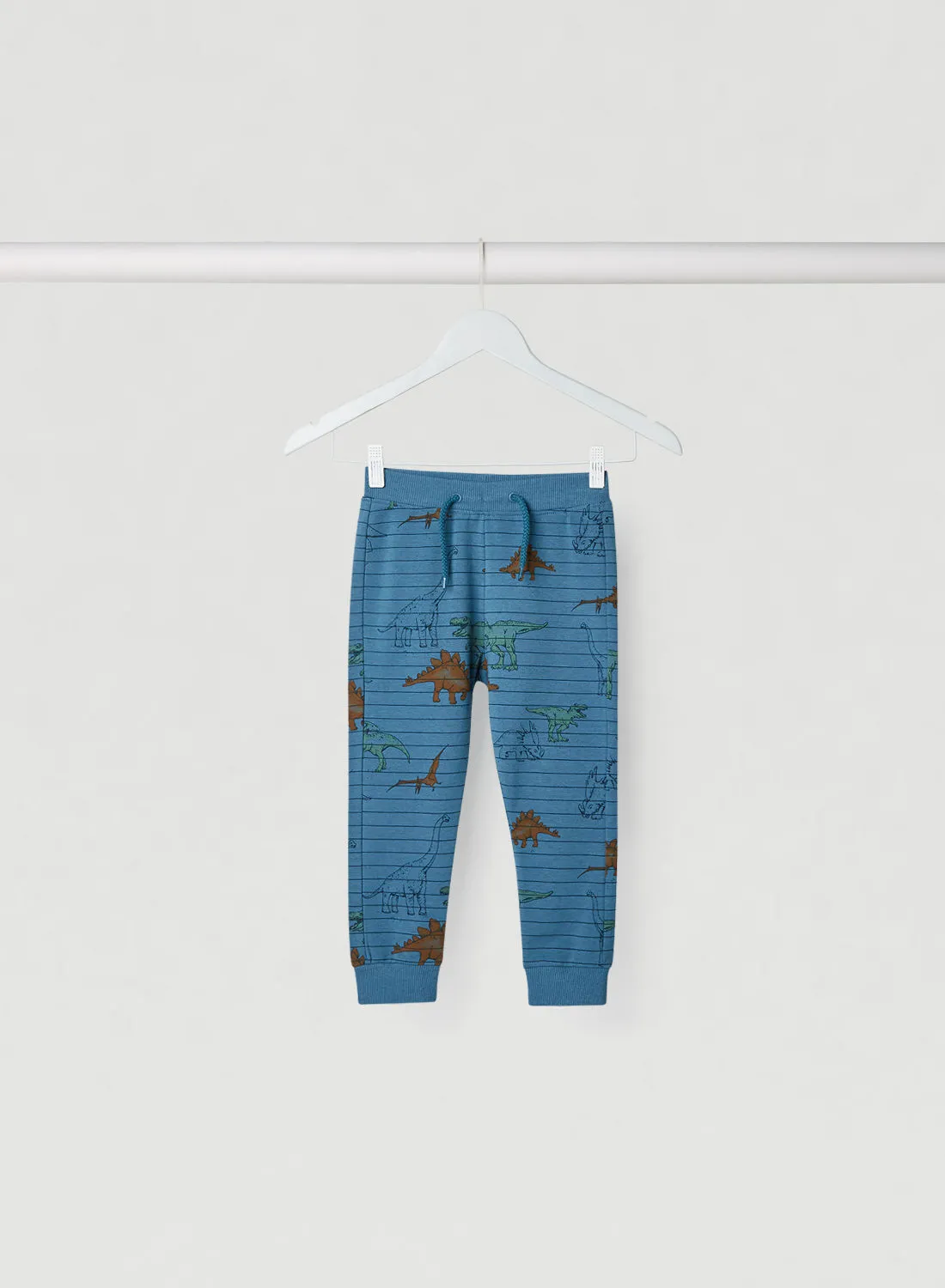 NAME IT Kids Dino Sweatpants Real Teal