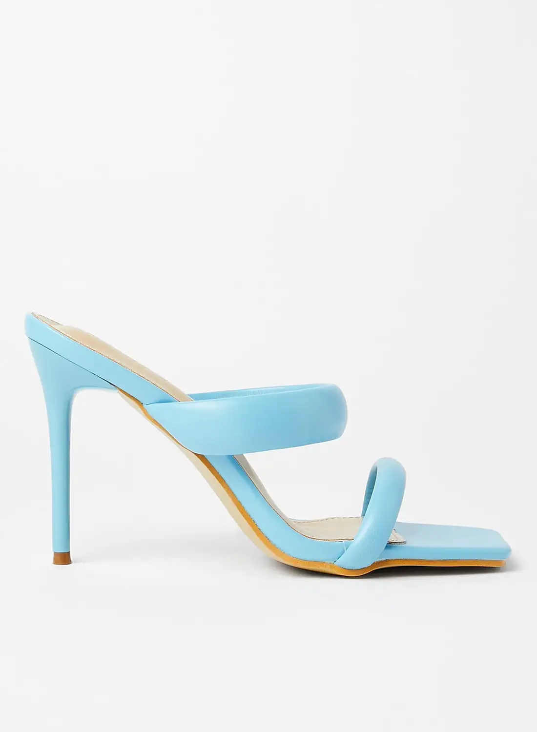 LABEL RAIL Square Toe Heels Blue