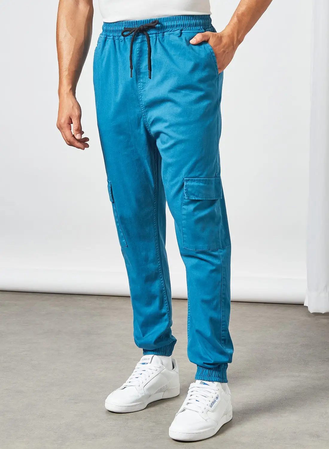 Blue Saint Comfortable Stylish Joggers Blue