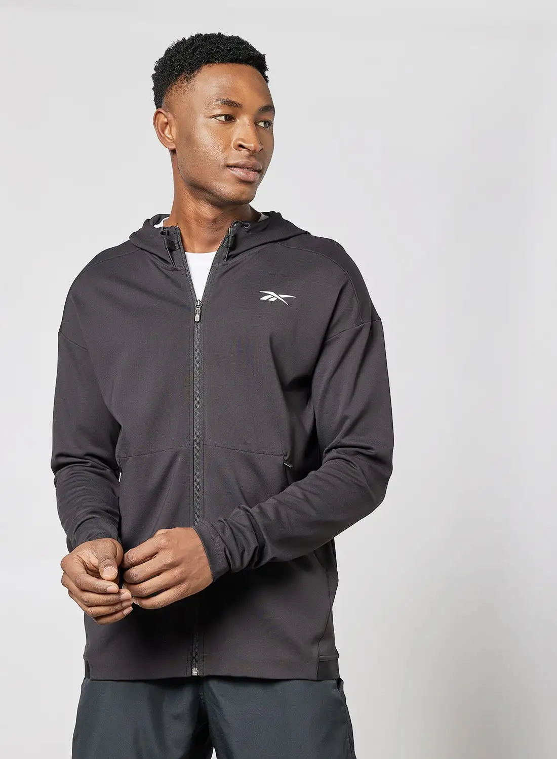 Reebok United By Fitness Athlete Training Hoodie Black