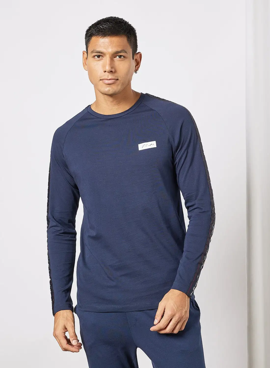 PRODUKT Tape Sleeve T-Shirt Navy