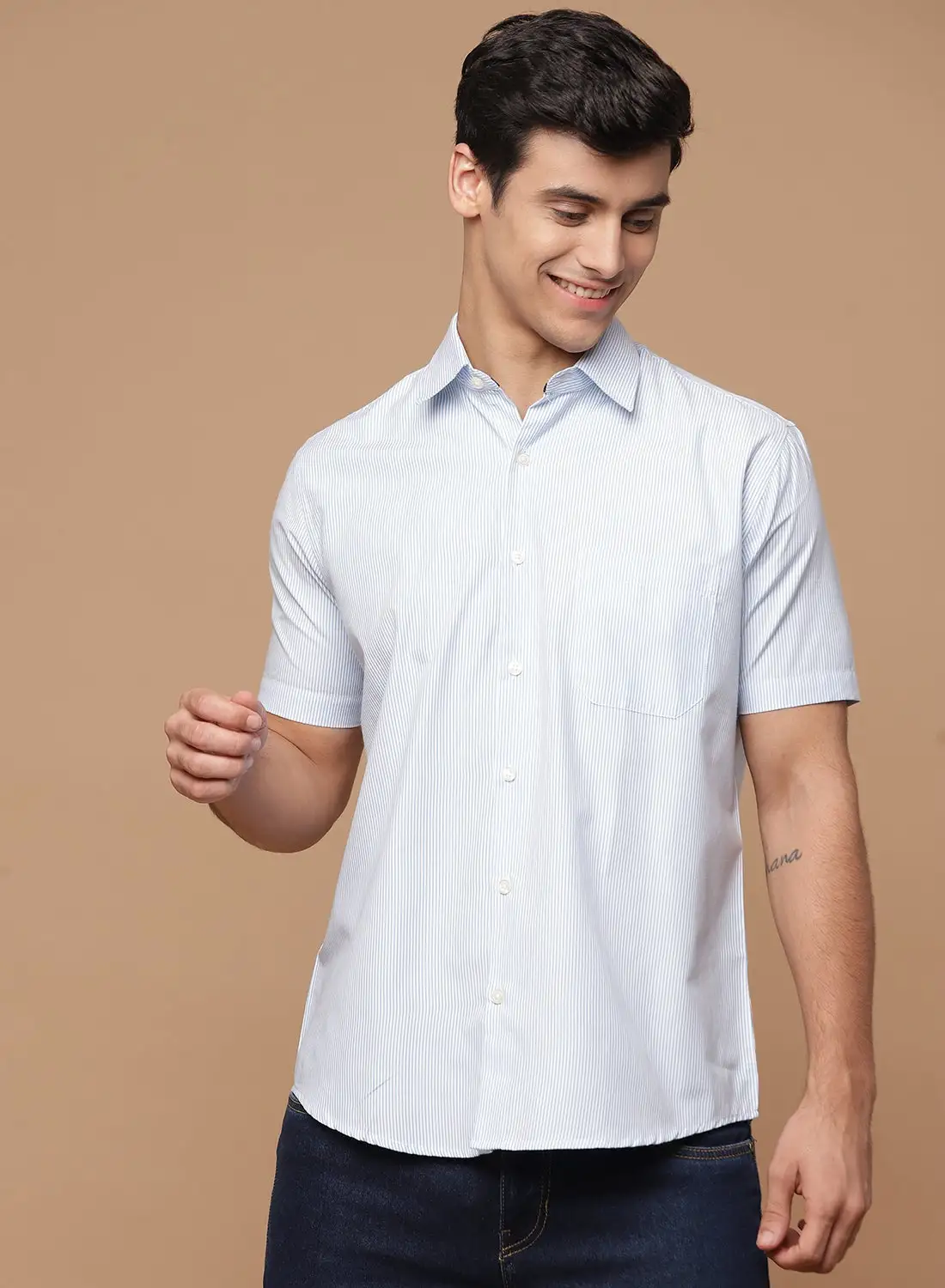 QUWA Short Sleeve Shirt White