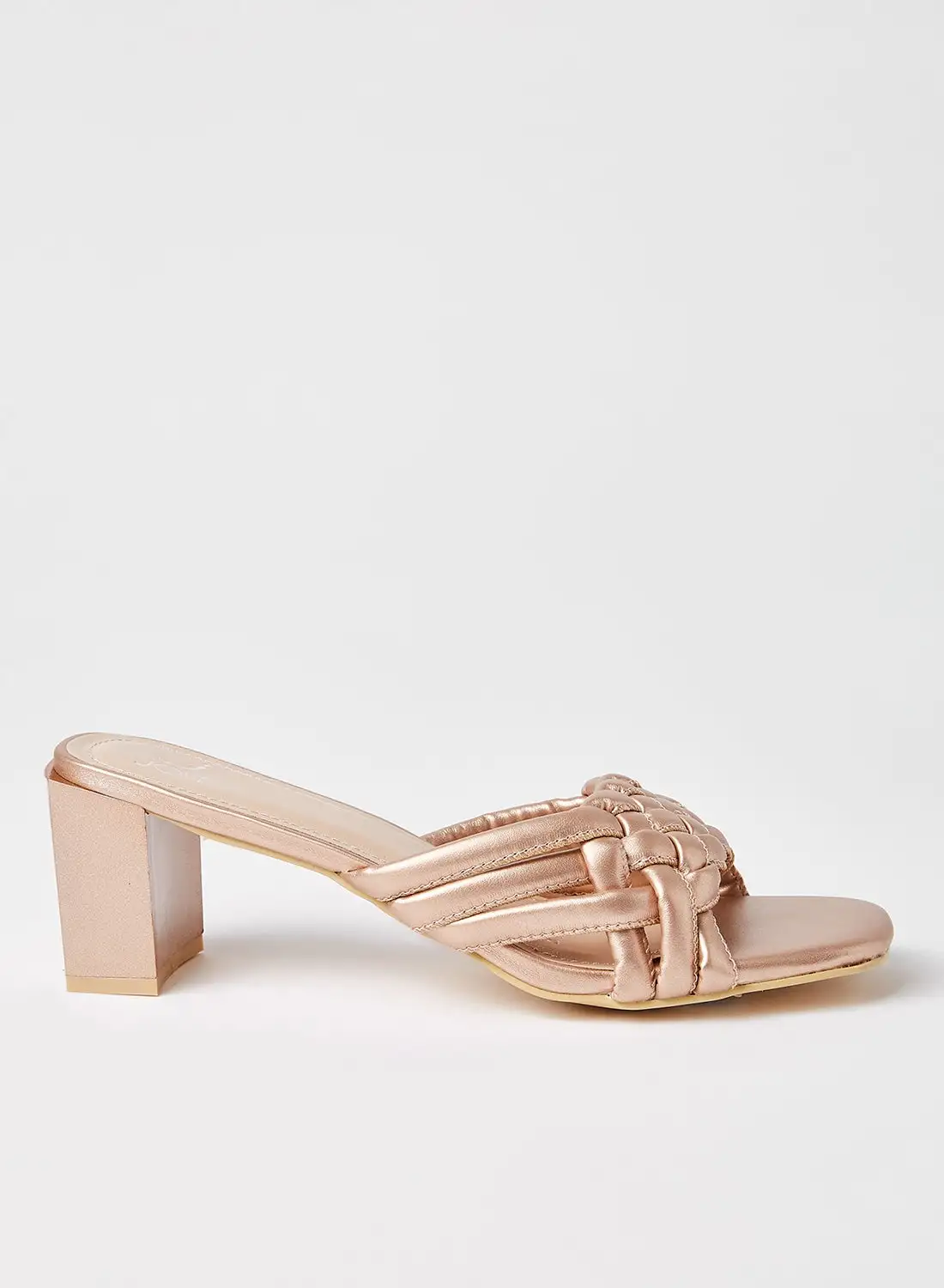 Jove Fashionable Heeled Sandals Rose Gold