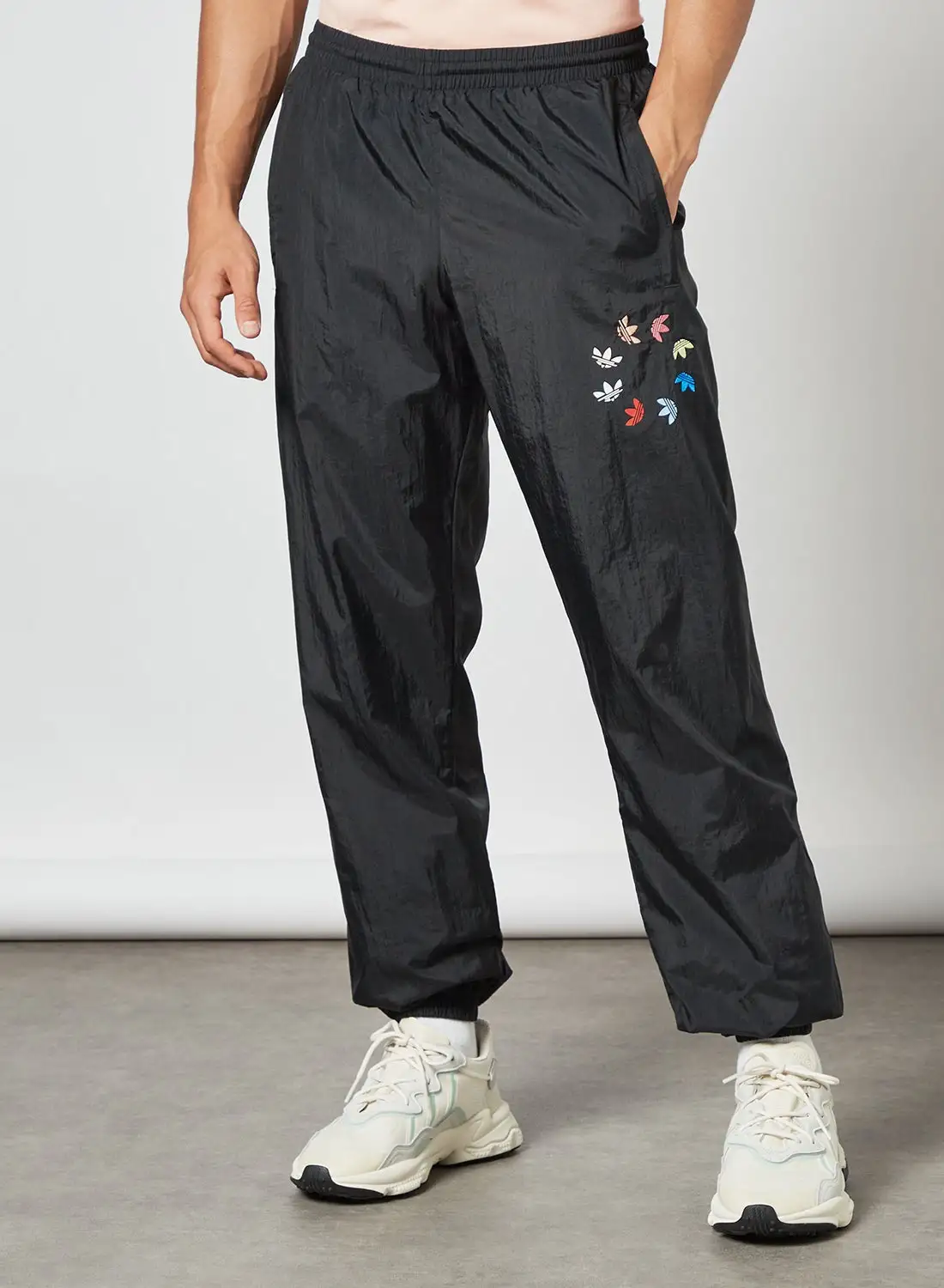 adidas Originals Adicolor Shattered Trefoil Track Pants Black