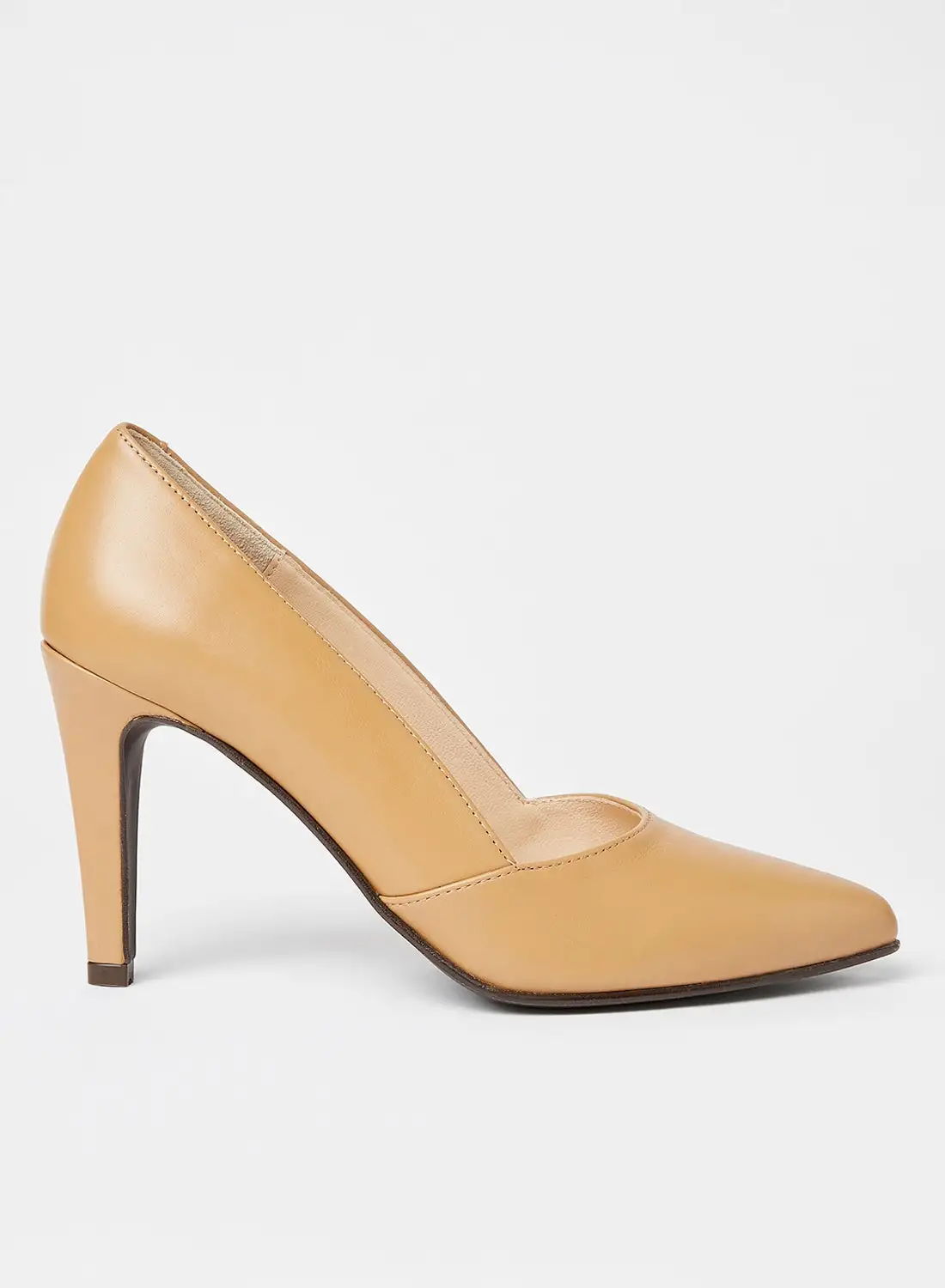 VERO MODA Mastea Leather Pumps Brown