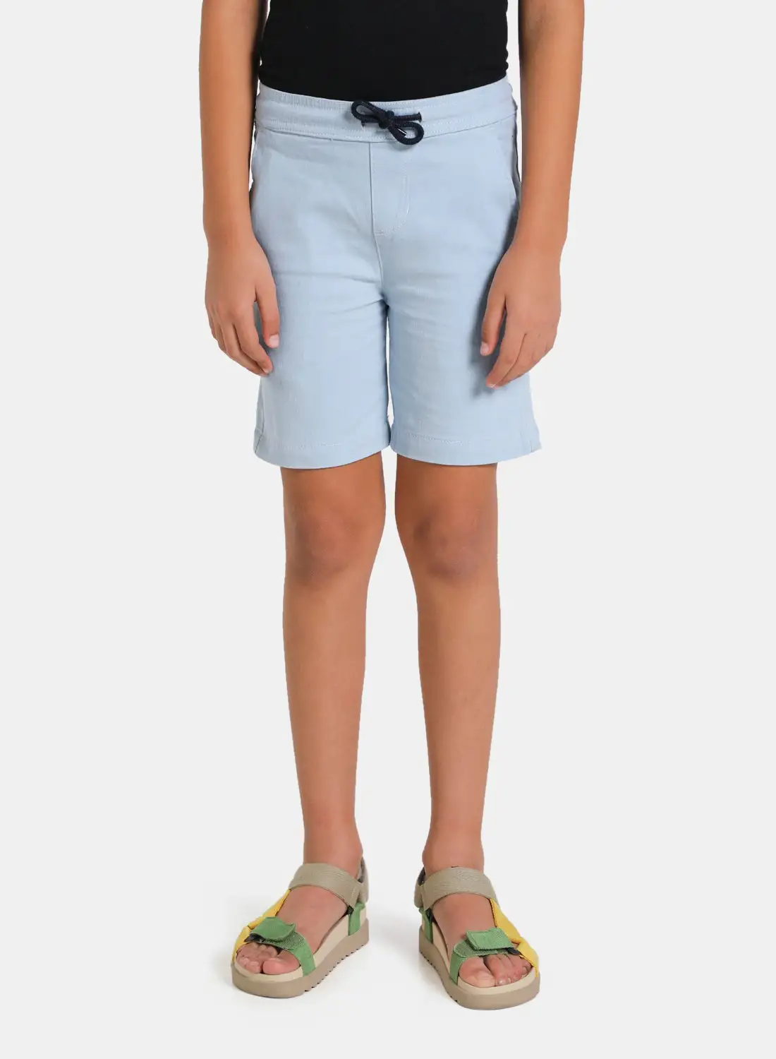 NEON Casual Basic Comfort Chino Shorts Light Blue