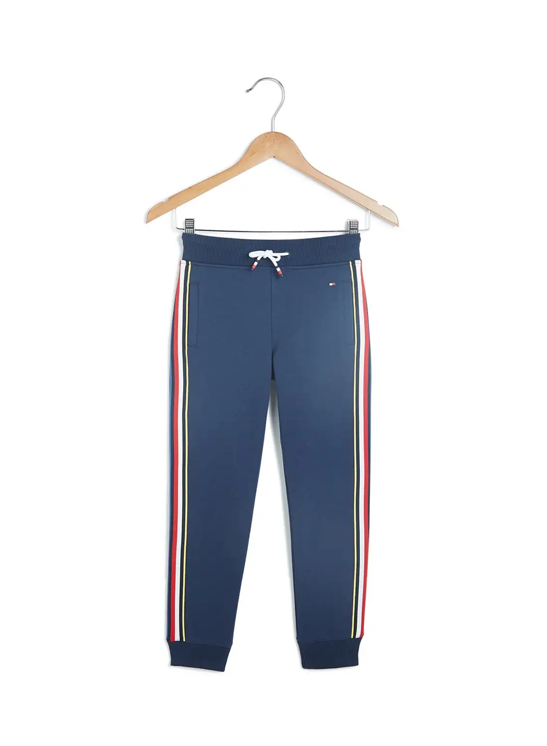 TOMMY HILFIGER Global Side Stripe Tape Sweatpants Blue/Red/White