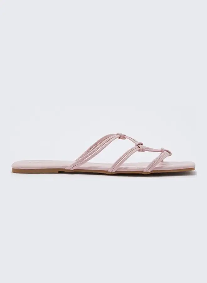 Deezee Comfortable And Stylish Flip Flop Slides Pink