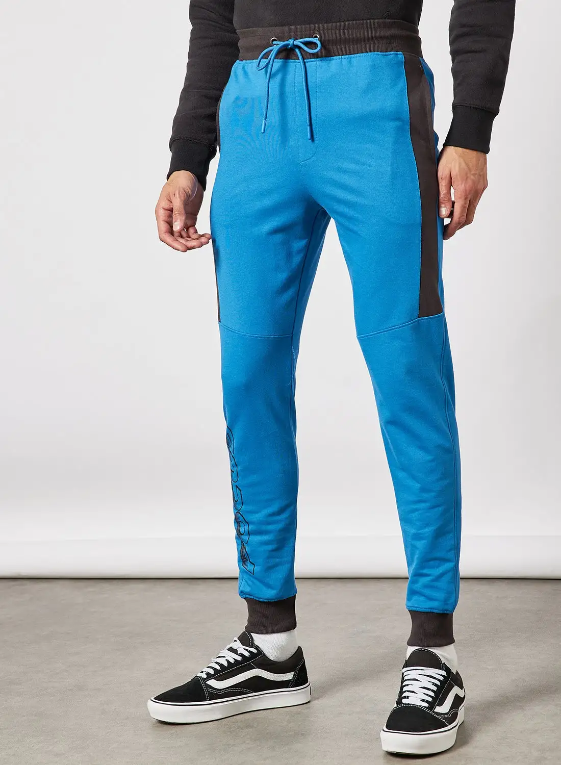 ABOF Regular Fit Joggers Blue