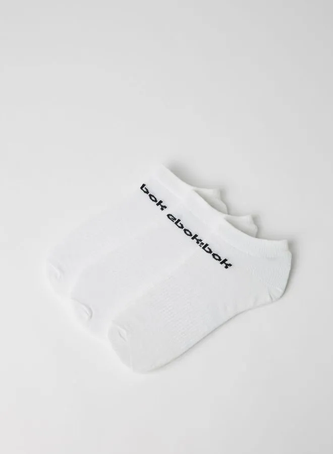 Reebok Active Core Low Cut Socks (Pack of 3) White