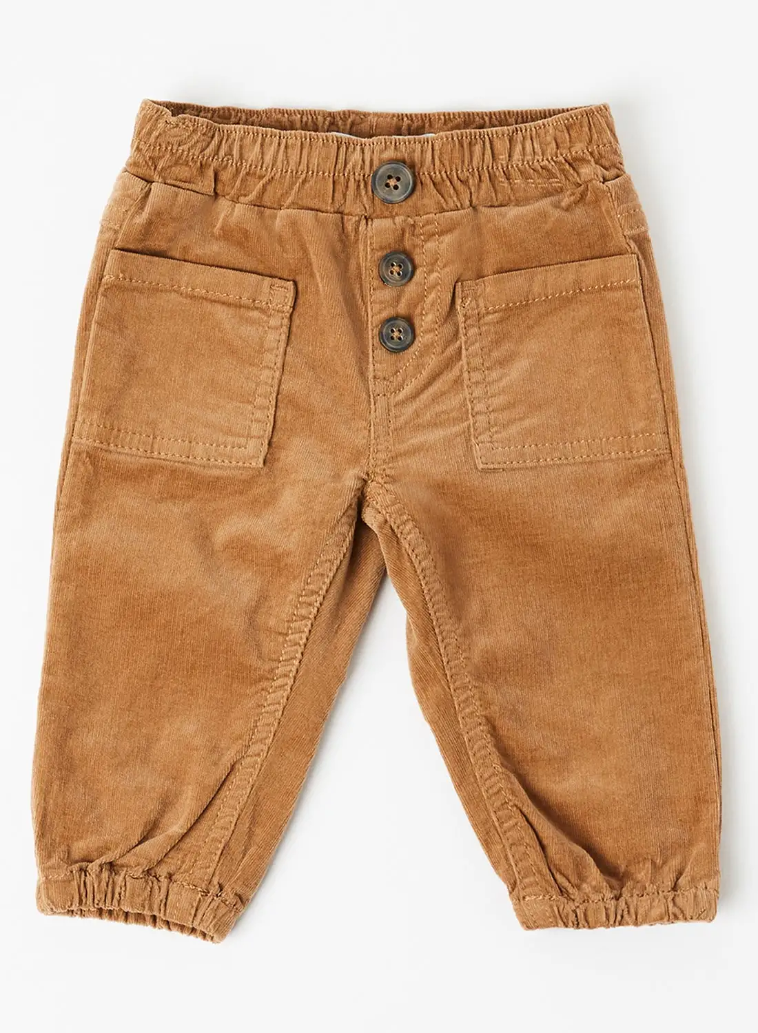 NAME IT Baby Corduroy Pants Toasted Coconut