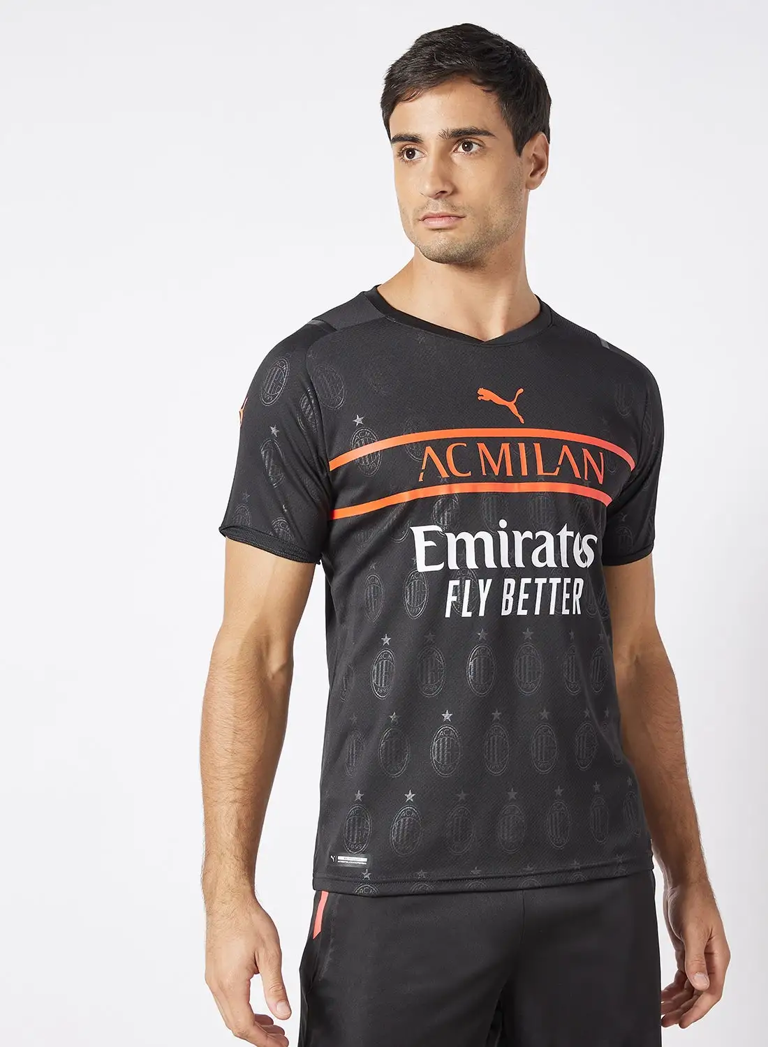 PUMA AC Milan 3rd Replica T-Shirt Black