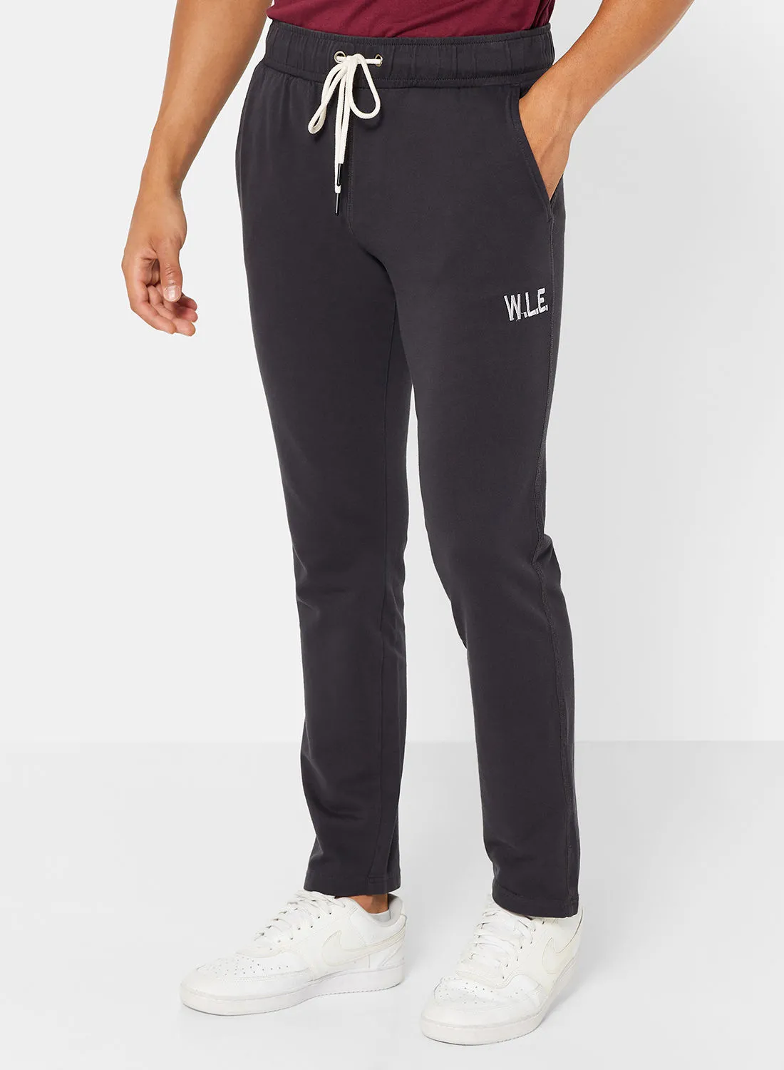 Sivvi x D'Atelier Eco-Friendly Essential Sweatpants Charcoal Grey