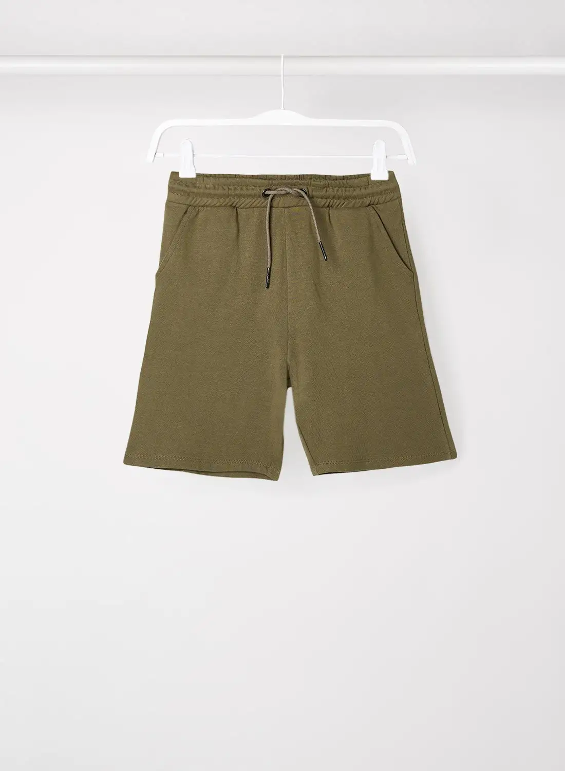 MANGO Teen Bermuda Shorts Khaki