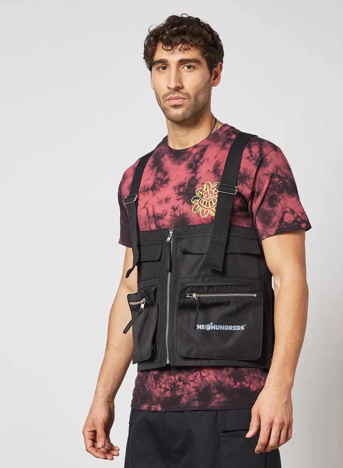 The Hundreds Vest Pack Black