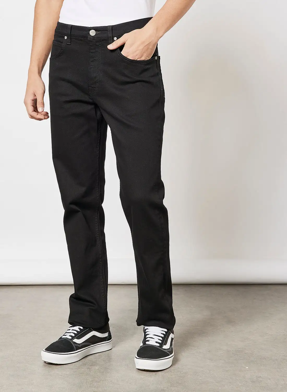 LEE Brooklyn Straight Jeans Black