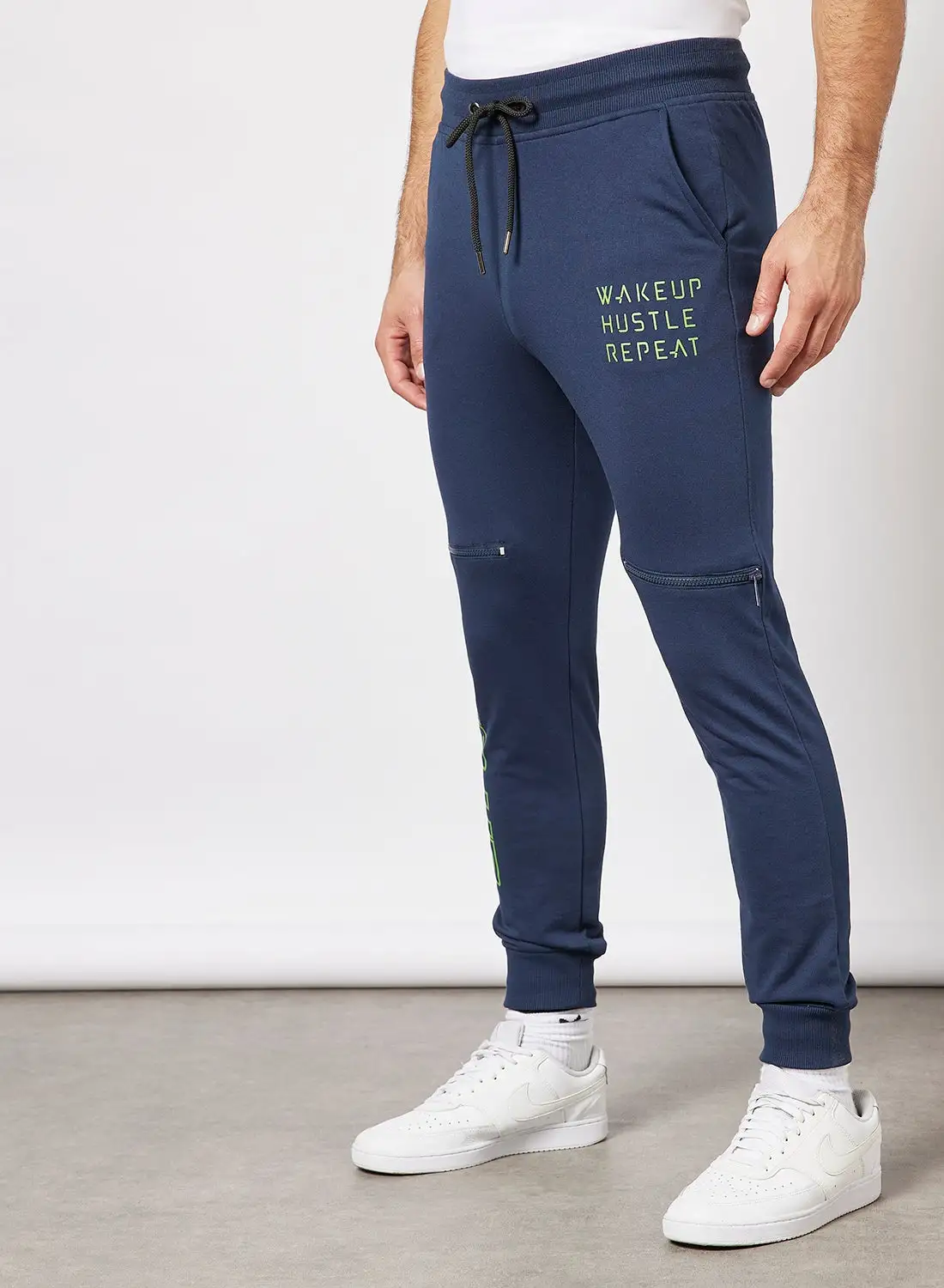 ABOF Regular Fit Joggers Navy