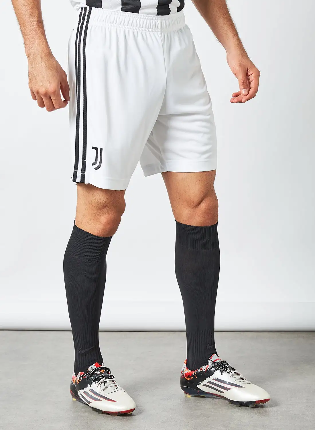 Adidas Juventus 21/22 Home Football Shorts White