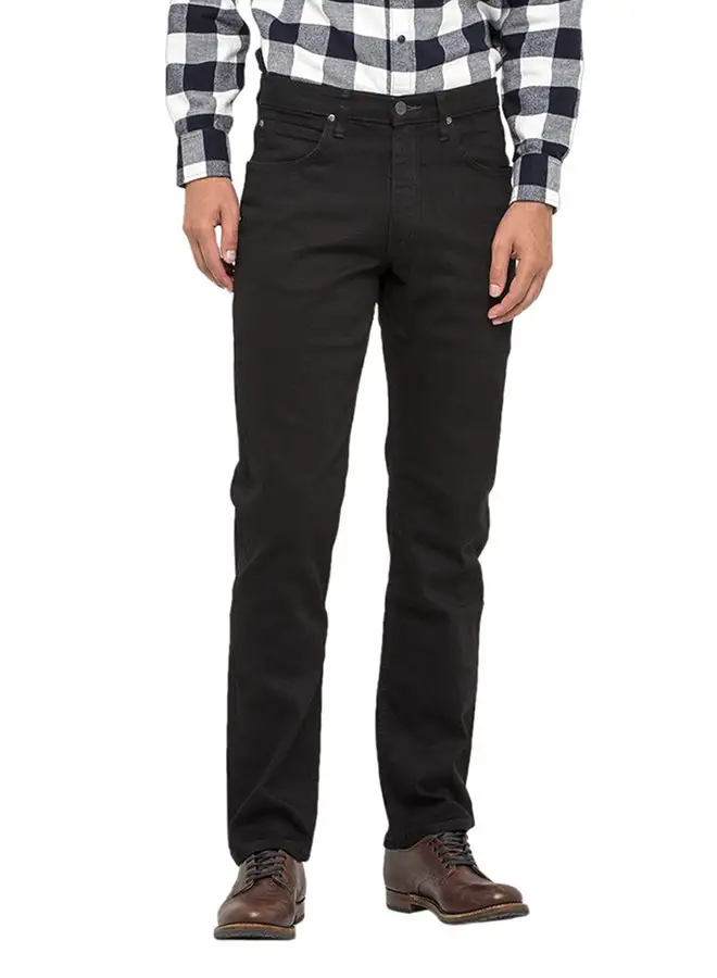 LEE Brooklyn Straight Jeans Clean Black