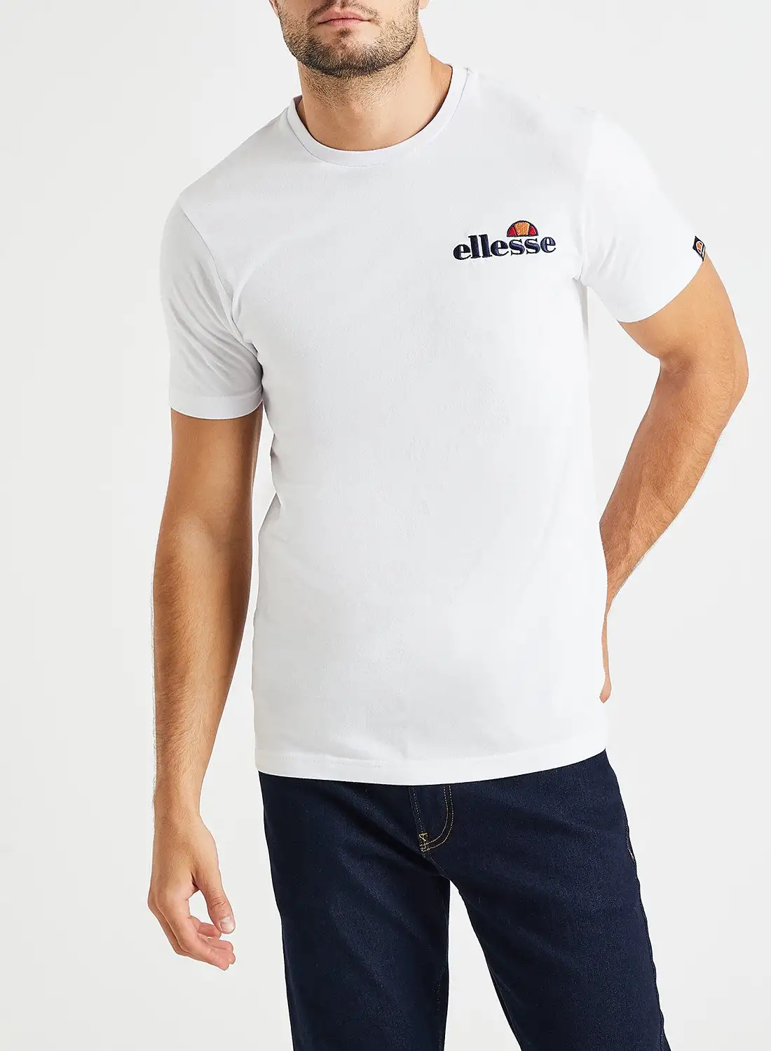 تي شيرت Ellesse Voodoo باللون الأبيض