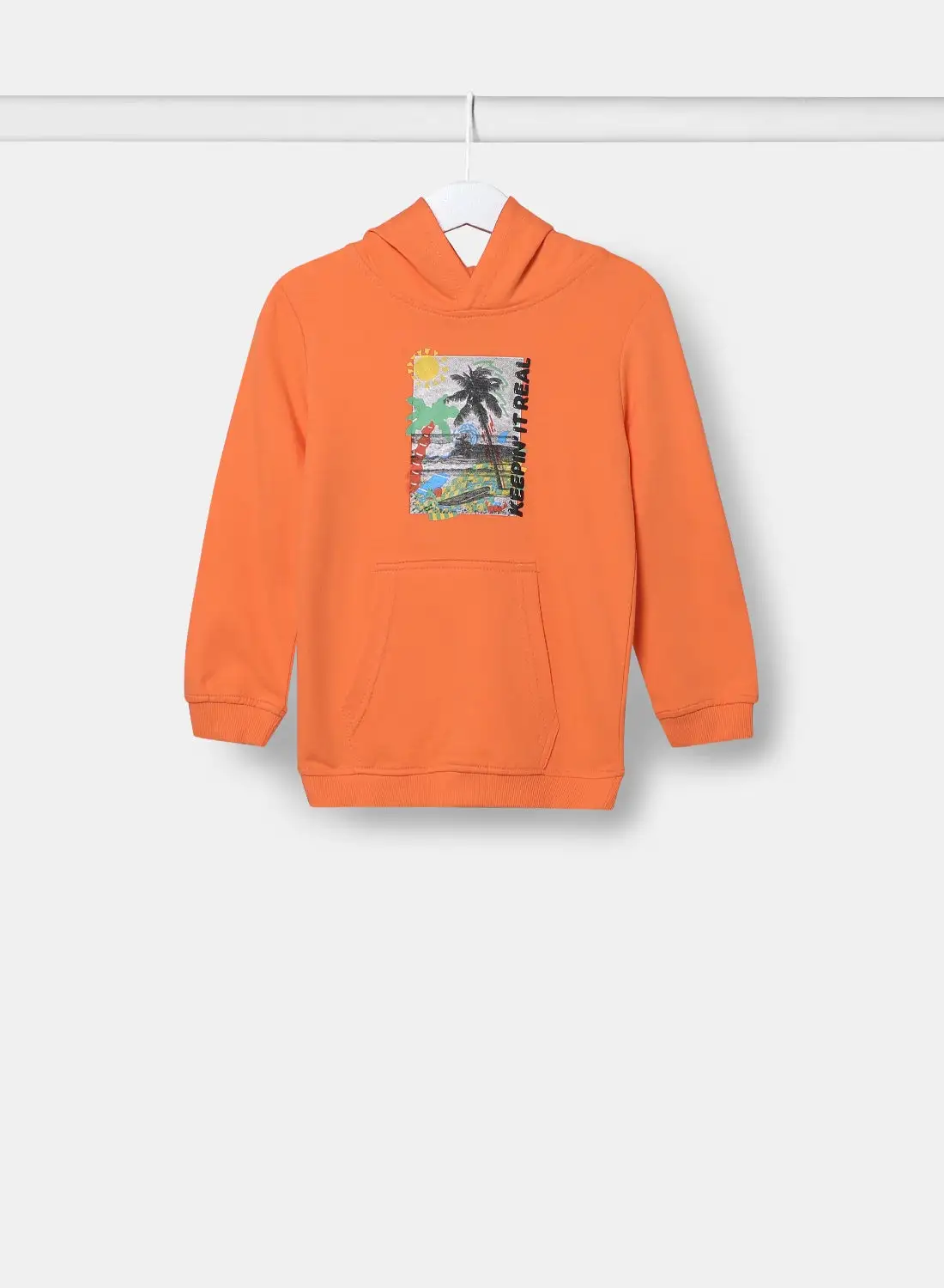 NEON Boys Sweatshirt Orange