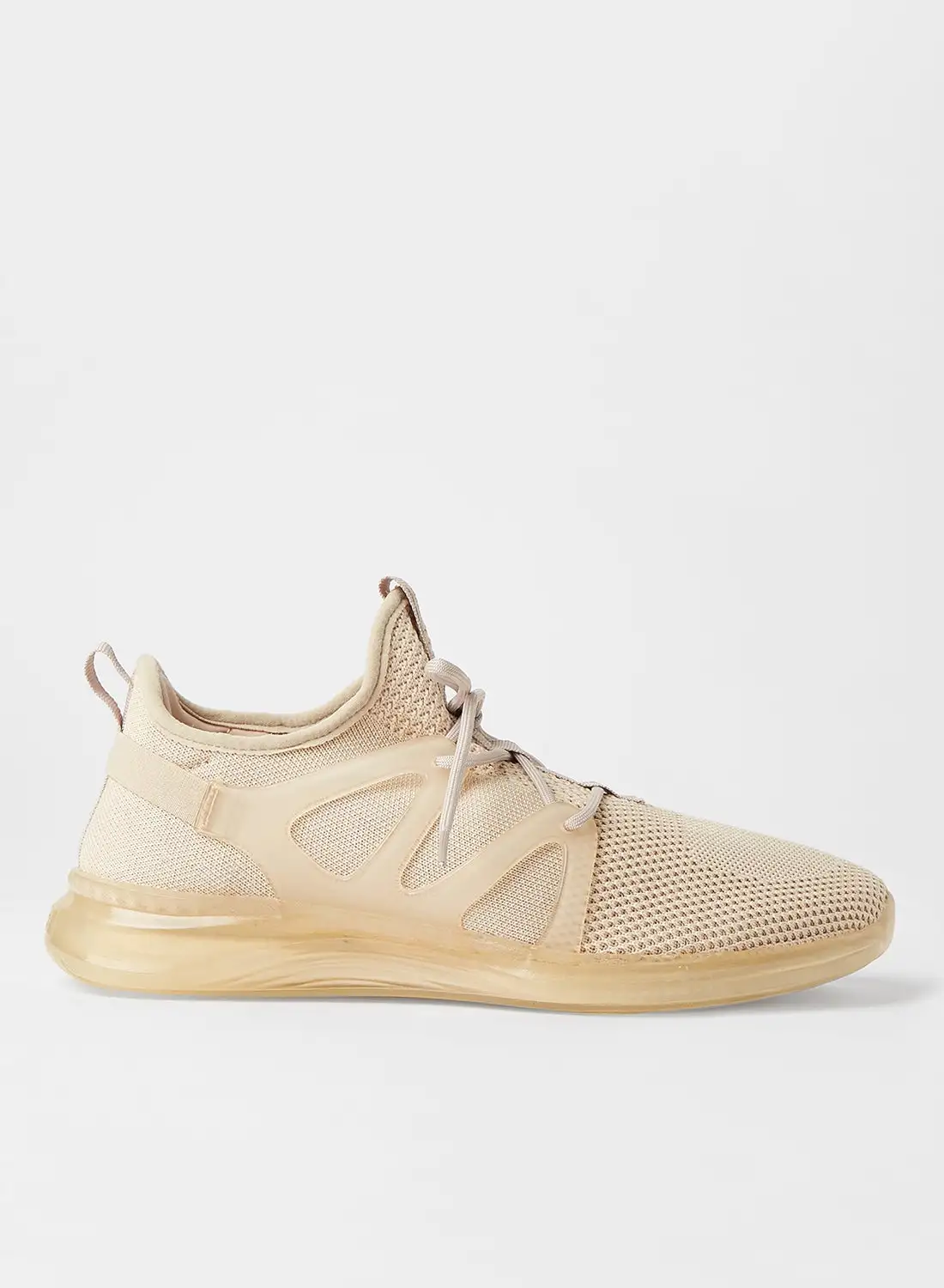 ALDO Lace-Up Sneakers Off-White