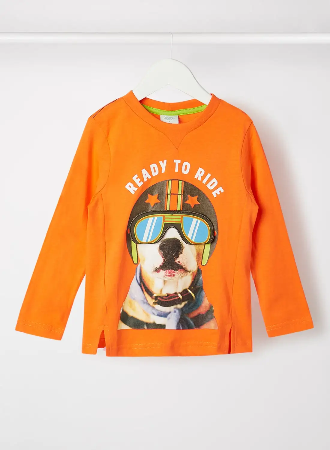 Boboli Kids/Teen Graphic T-Shirt Orange