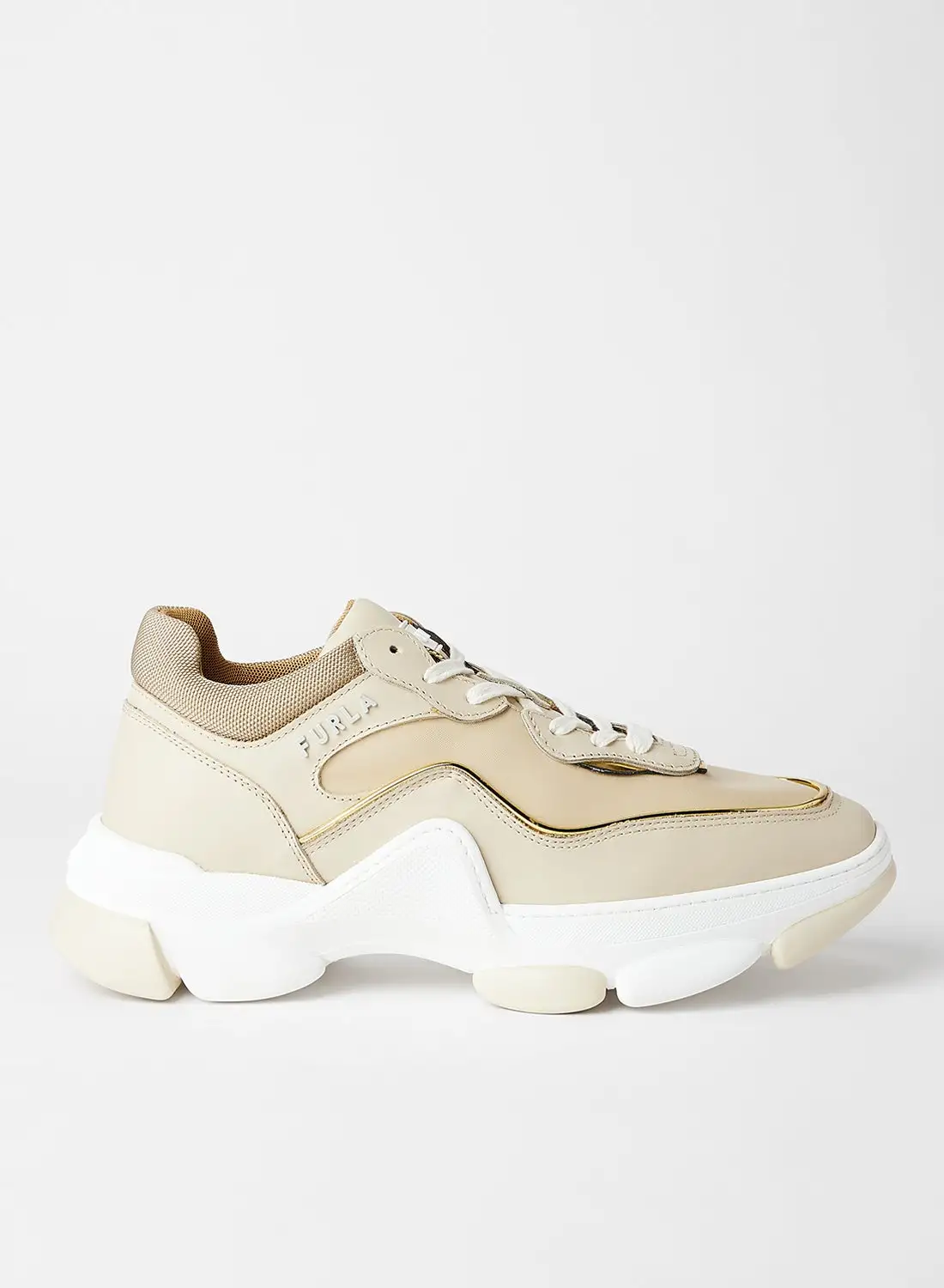 Furla Wonderfurla Chunky Sneakers Beige