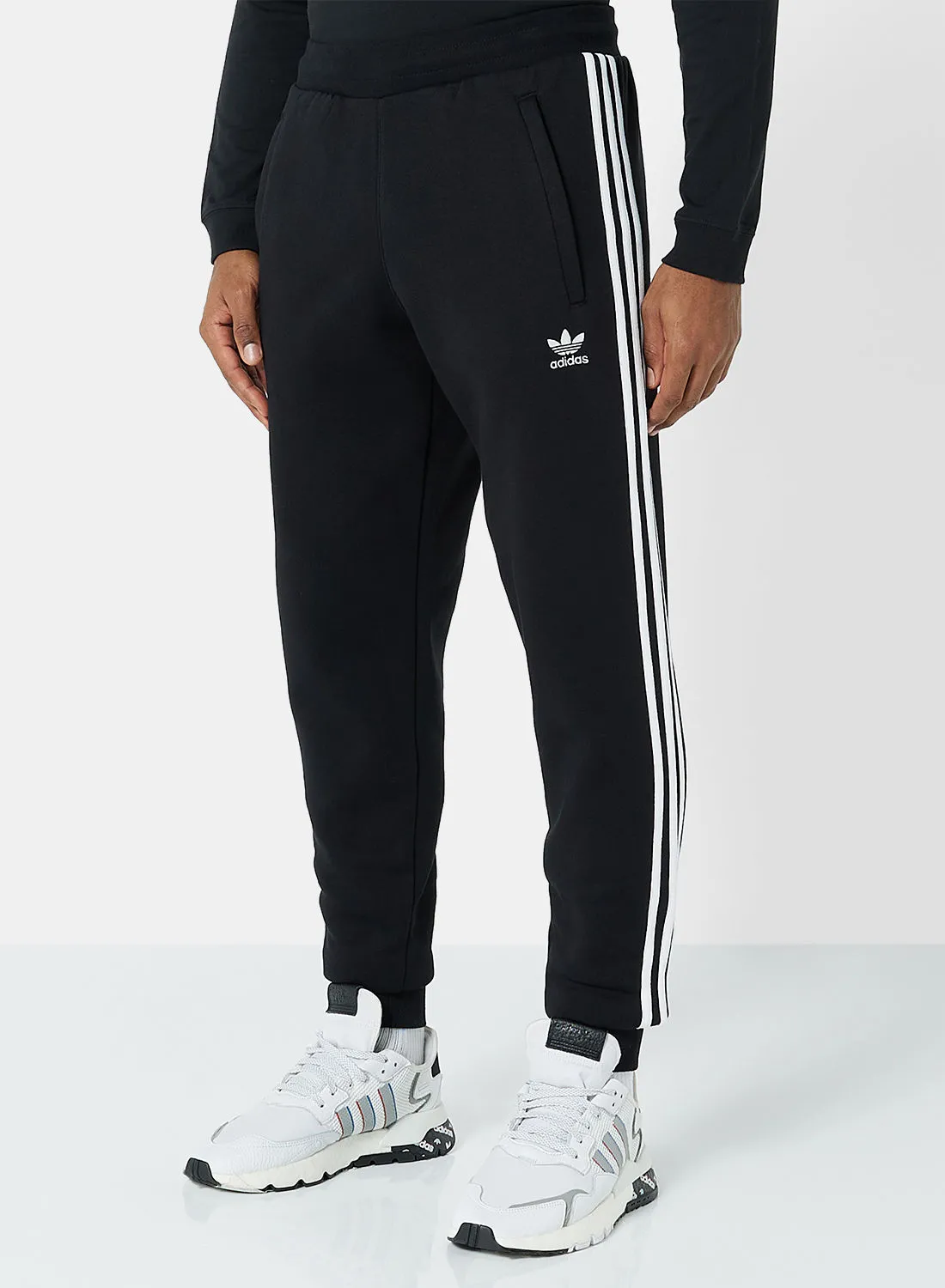 adidas Originals Adicolor Classics 3-Stripes Sweatpants Black