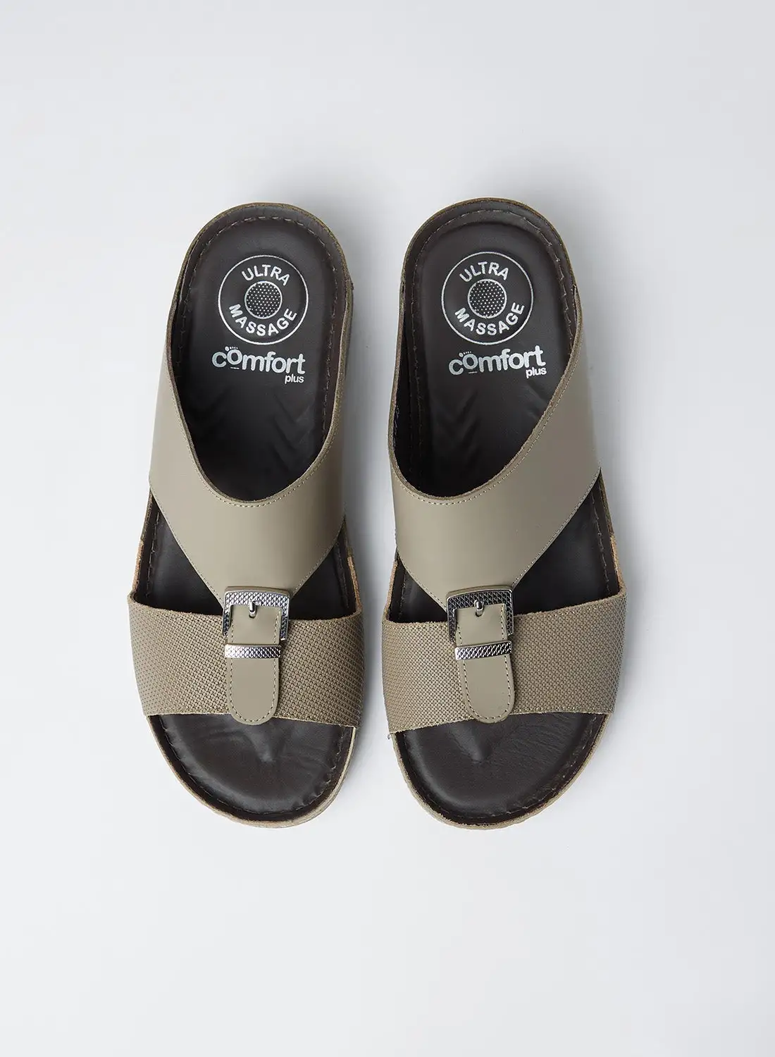 Comfort Plus Dual Textured Strap Beige