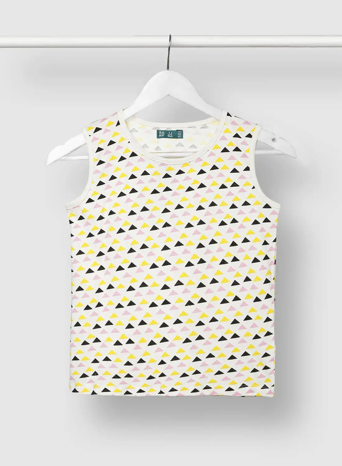 RAHA Casual Long lasting Boys Printed T-Shirt Yellow