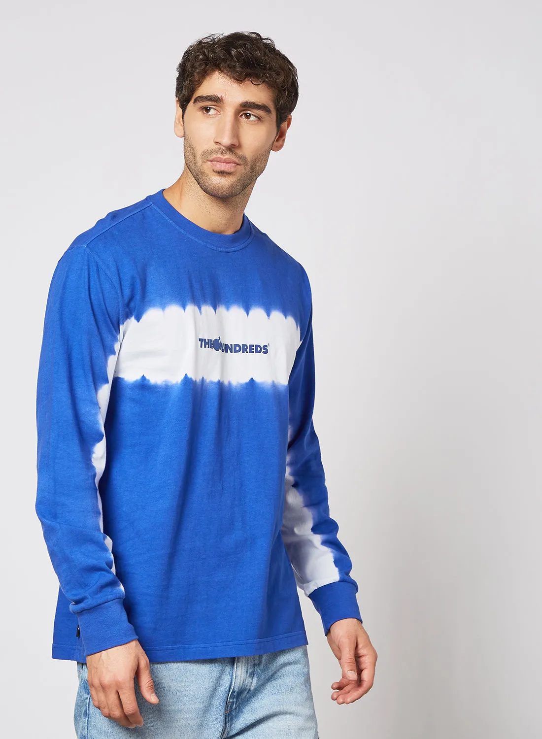 The Hundreds Div Long Sleeve T-Shirt Blue