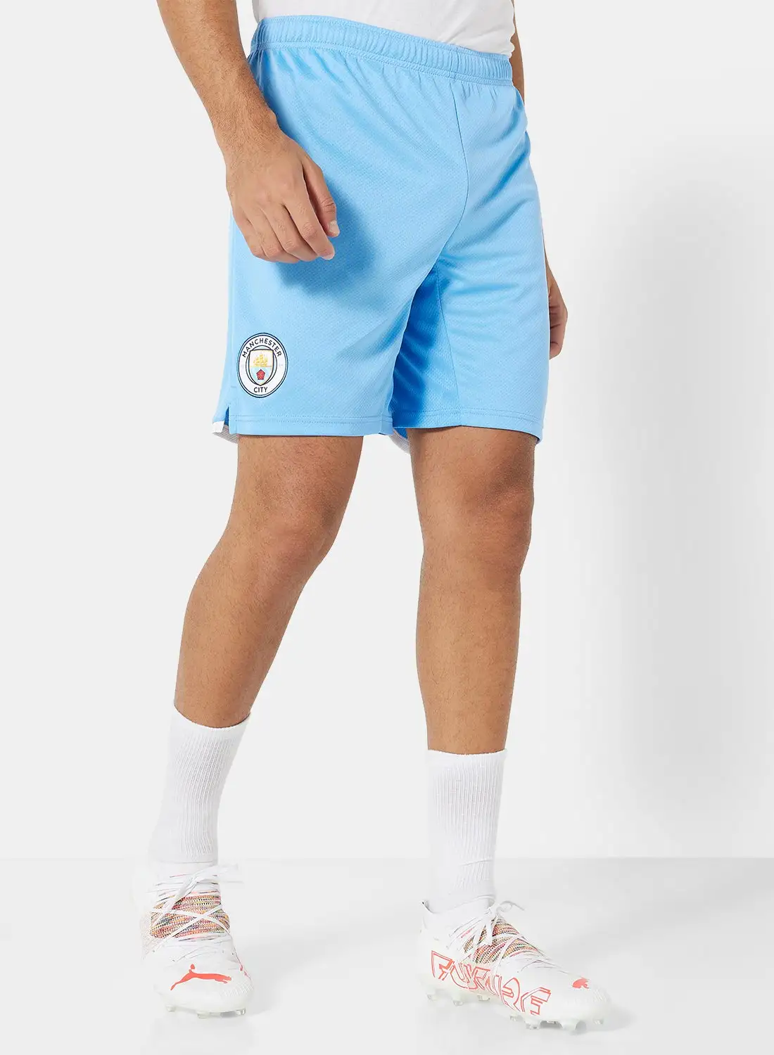 PUMA Manchester City 21/22 Football Club Shorts Blue