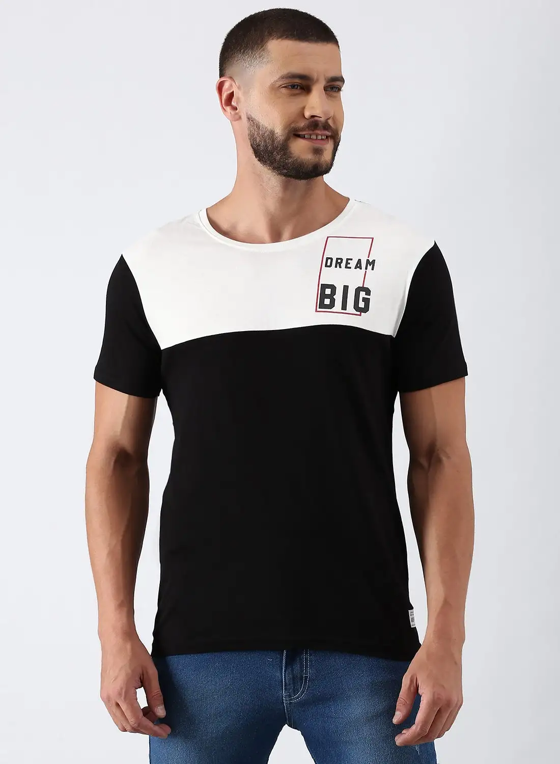 ABOF Regular Fit T-Shirt Multicolour