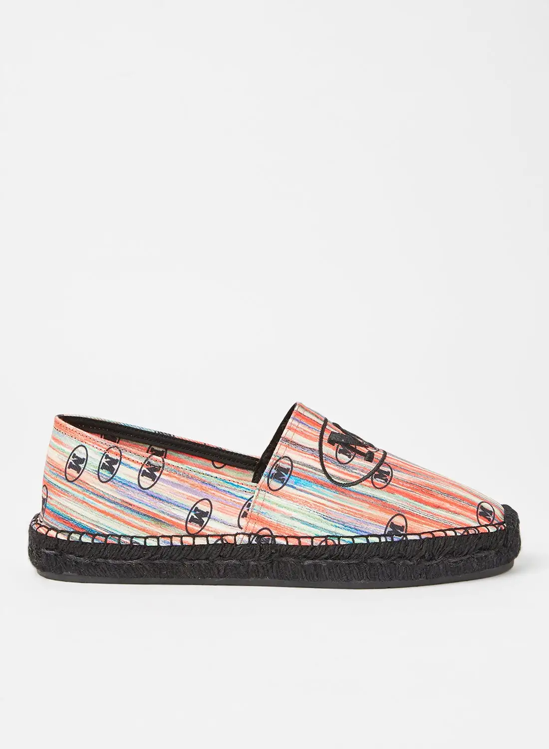 M MISSONI Logo Crayon Espadrilles Multicolor