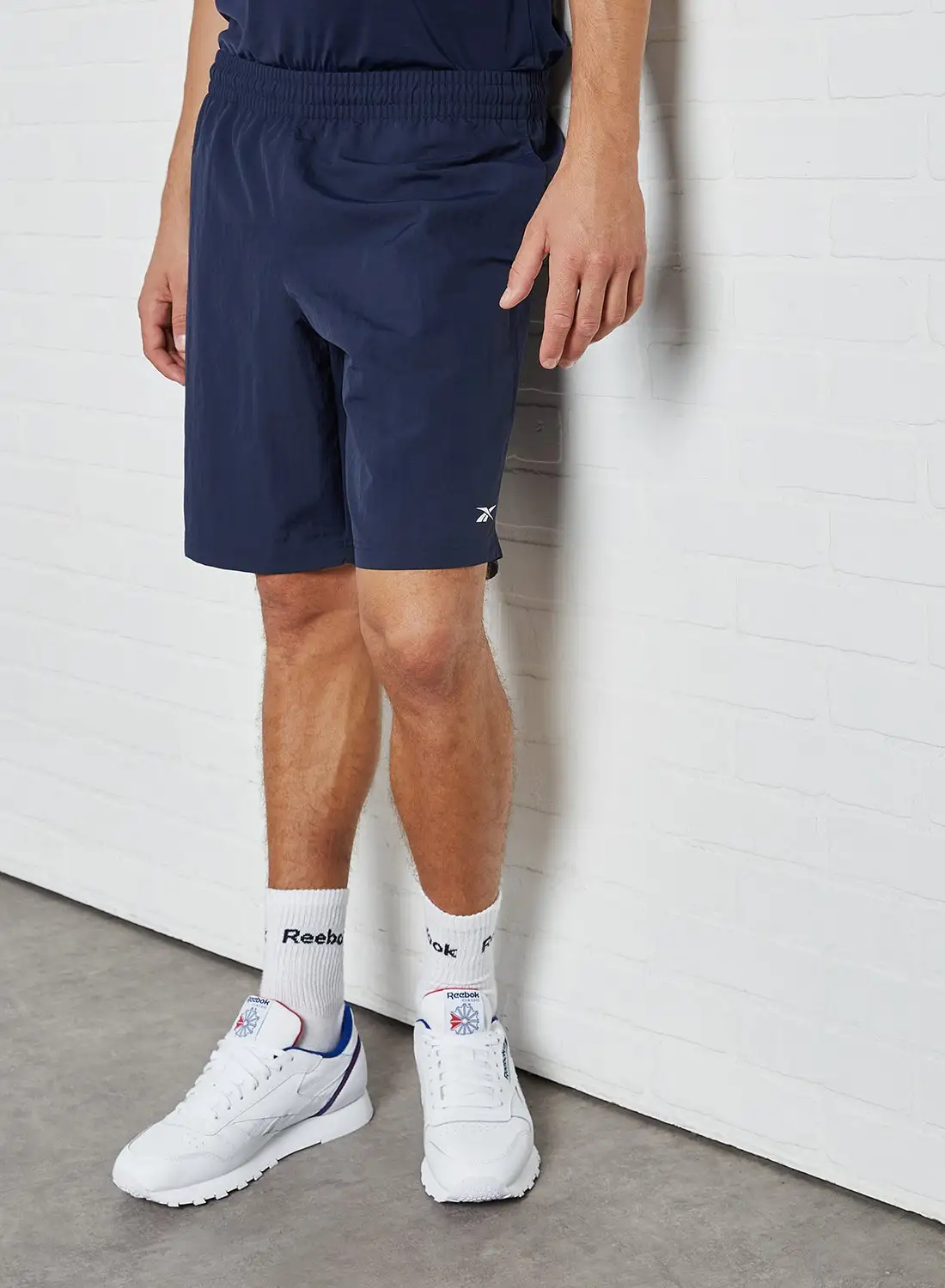 Reebok Training Essentials Utility Shorts Navy