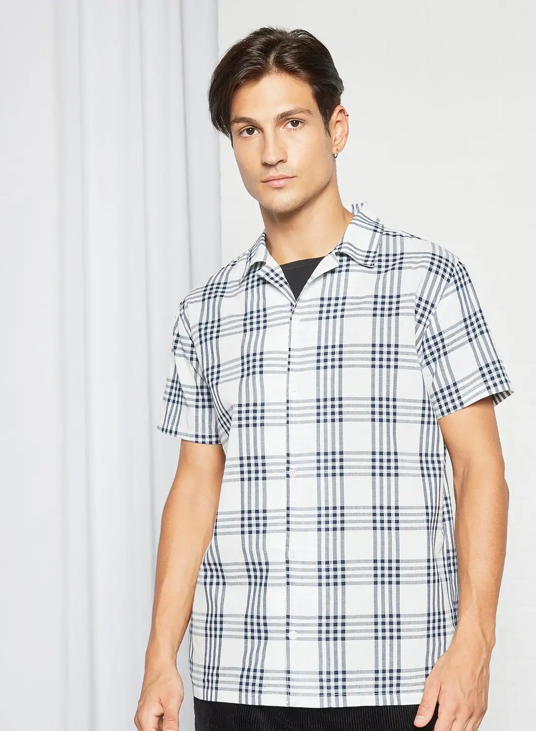 Sivvi x D'Atelier Checkered Print Shirt Multicolour